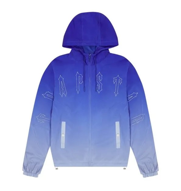 Blue Men\'s Trapstar Irongate Quilted Windbreaker, Trapstar London | 2065ALITV