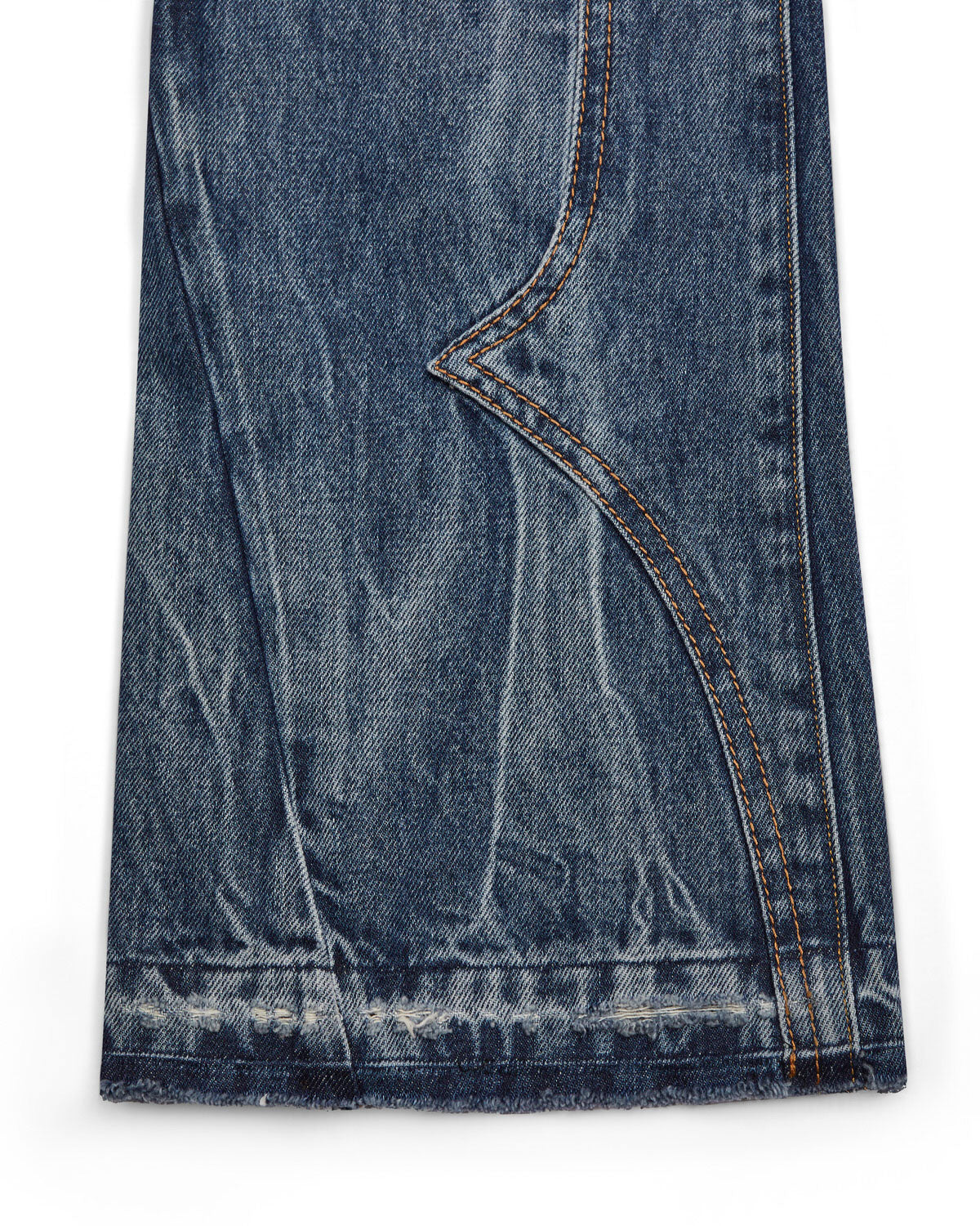 Blue Men's Trapstar x Ed Hardy Denim Jeans, Trapstar London | 4235YUTWI