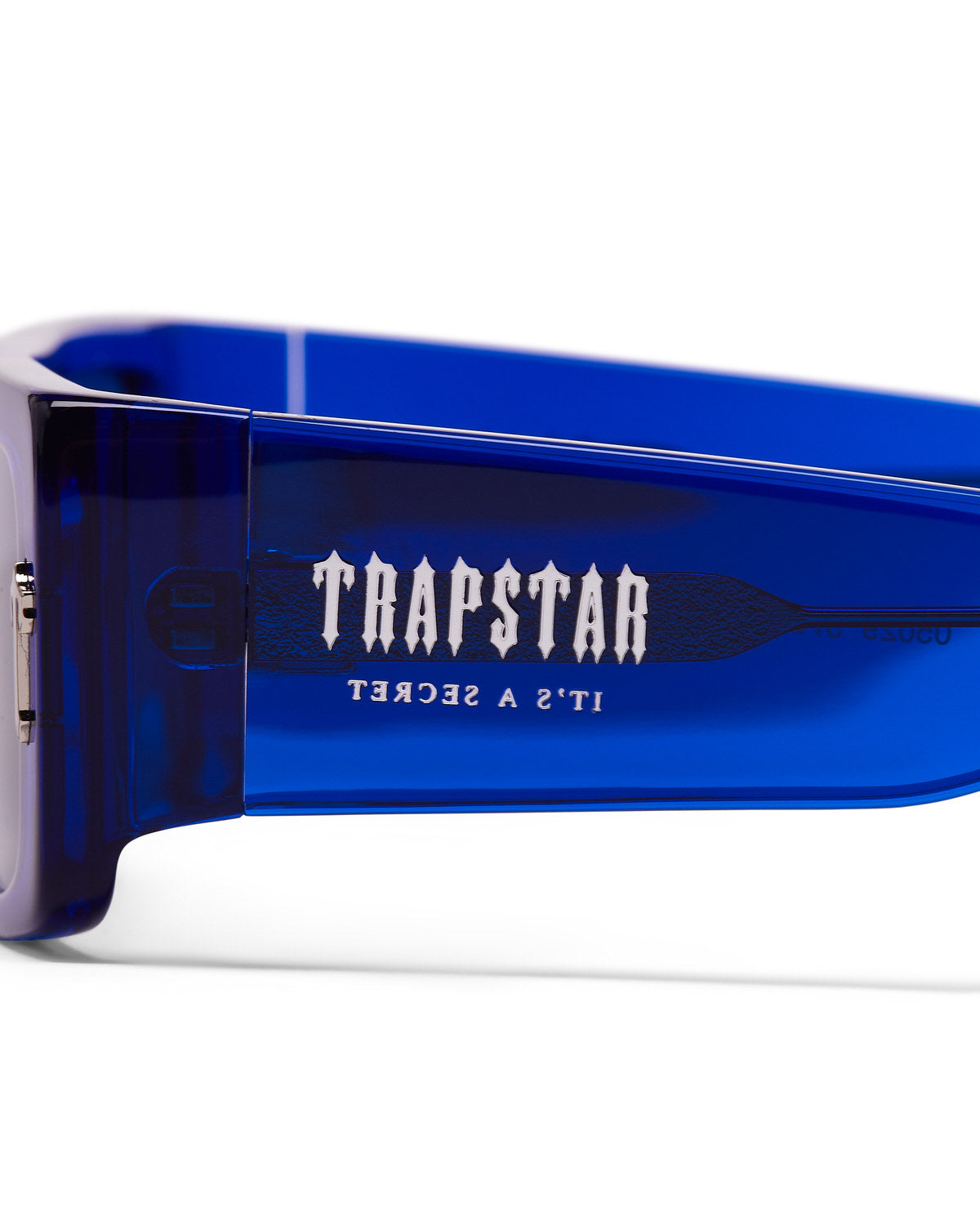 Blue Women's Trapstar Decoded Acetate Sunglasses, Trapstar London | 5974PYCHO