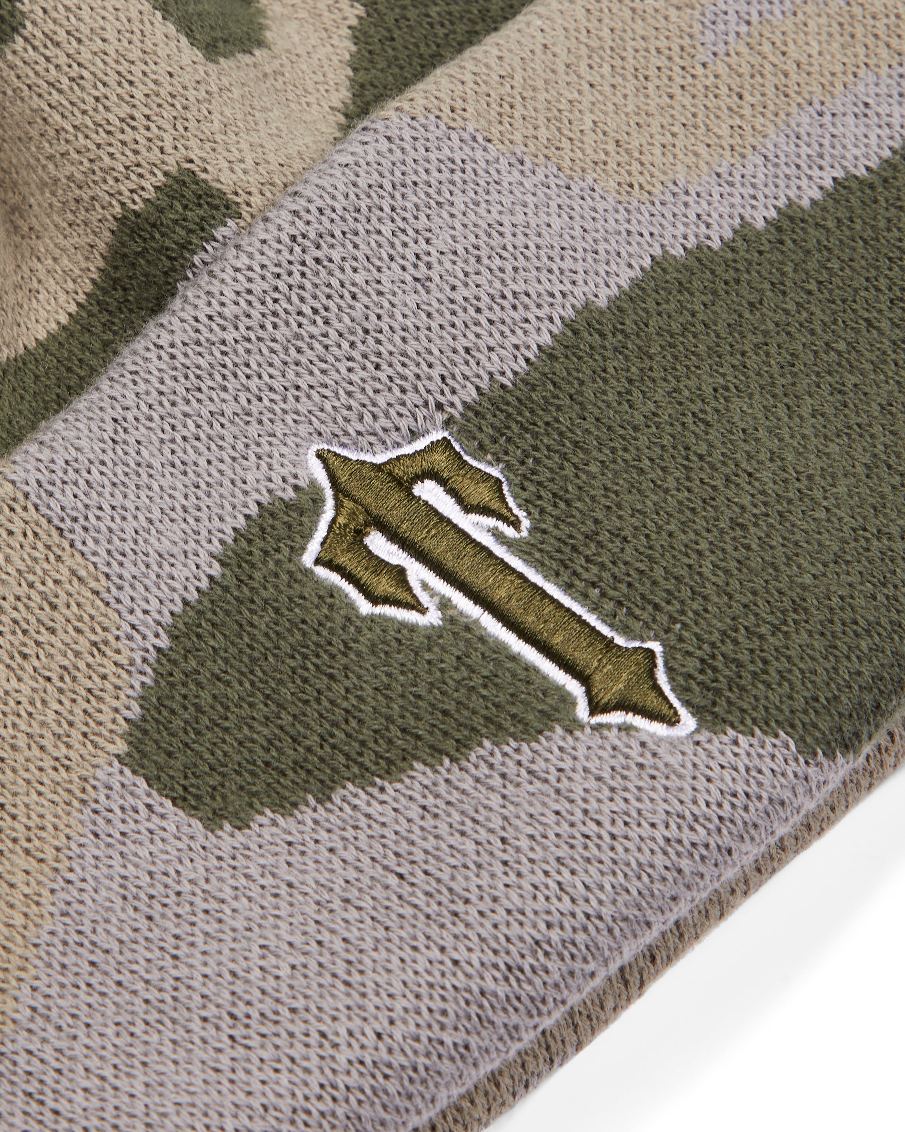 Camo Men's Trapstar Foundation Beanie, Trapstar London | 0193GIZYW