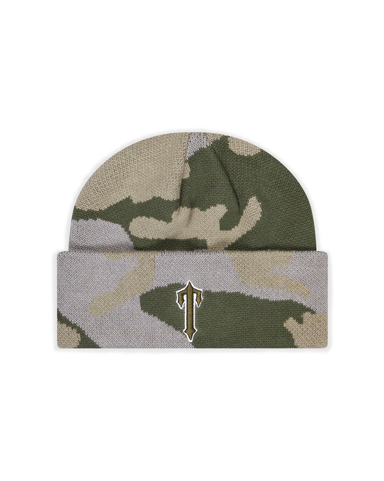 Camo Men\'s Trapstar Foundation Beanie, Trapstar London | 0193GIZYW