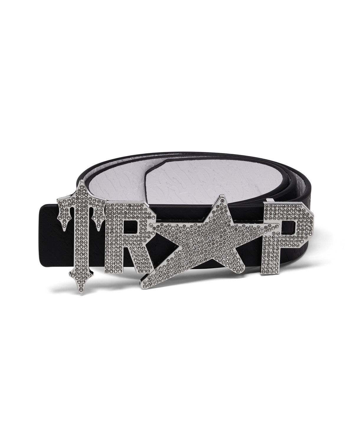 Clear Crystals Women\'s Trapstar Y2K Reversible with Buckle Belt, Trapstar London | 3790IJTUO