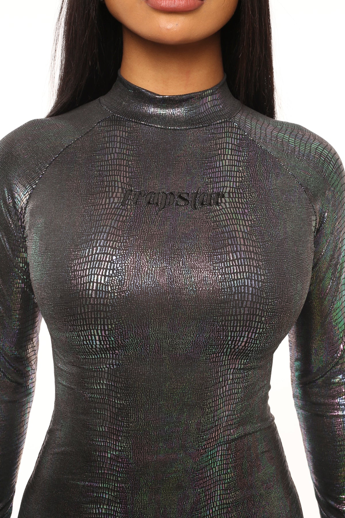 Dark Iridescent Women's Trapstar Ironblade Dress, Trapstar London | 7396JNAID