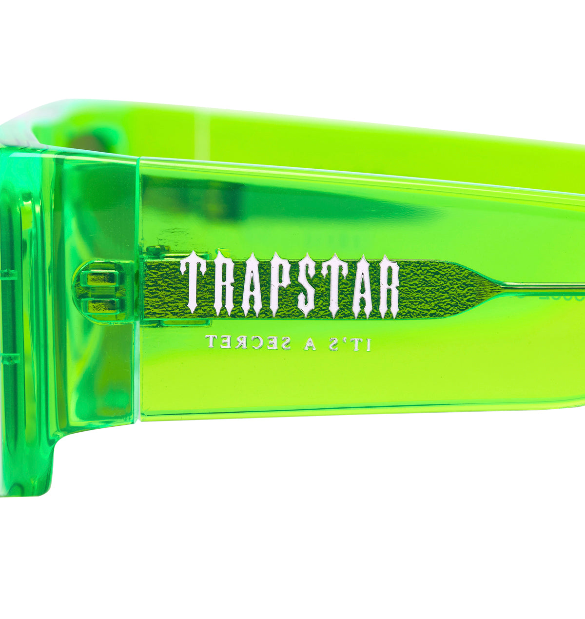 Green Men's Trapstar Decoded Acetate Sunglasses, Trapstar London | 4326TWVBG