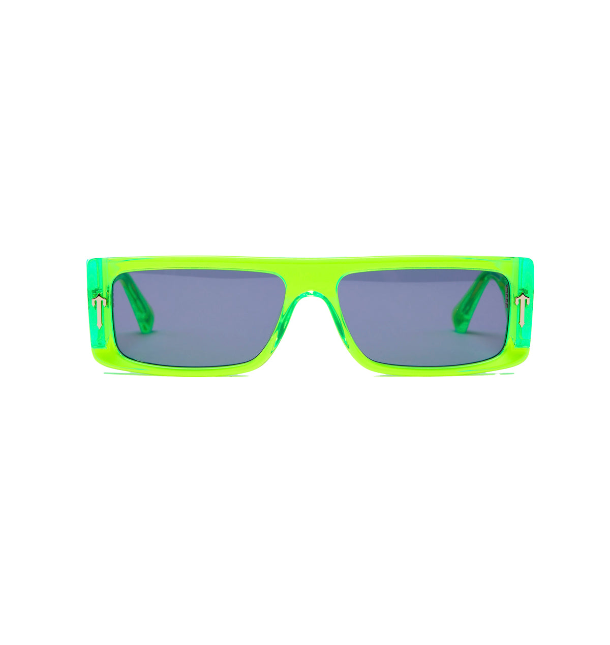 Green Men's Trapstar Decoded Acetate Sunglasses, Trapstar London | 4326TWVBG