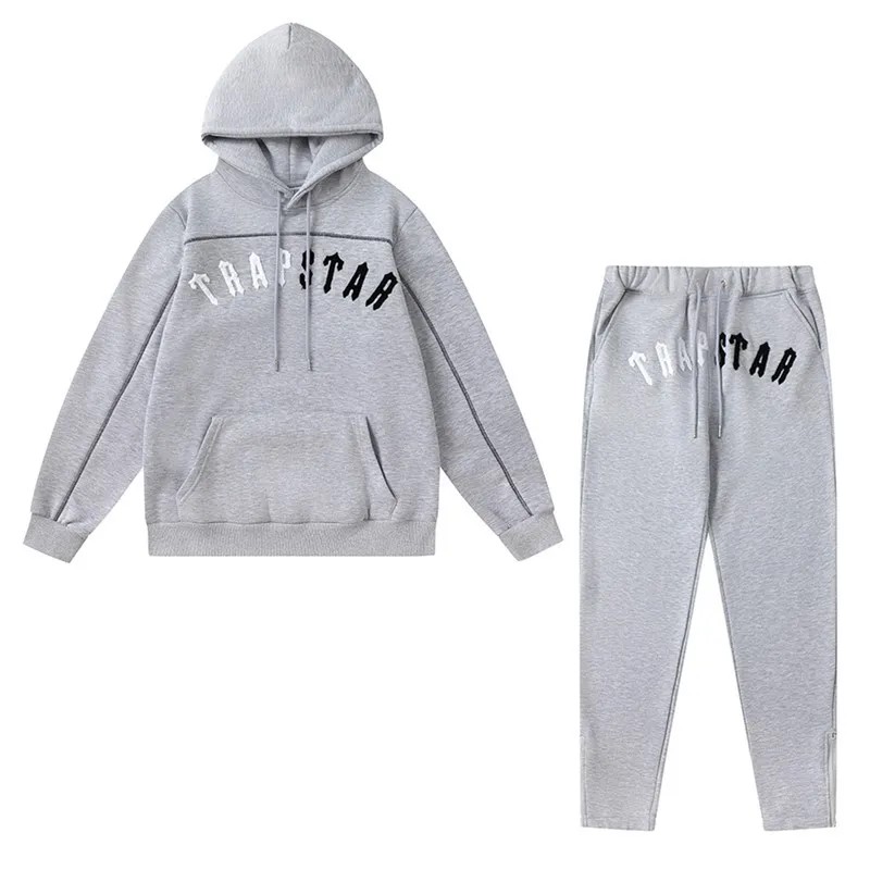 Grey Men\'s Trapstar Camouflage Tracksuits, Trapstar London | 8675ESWYH