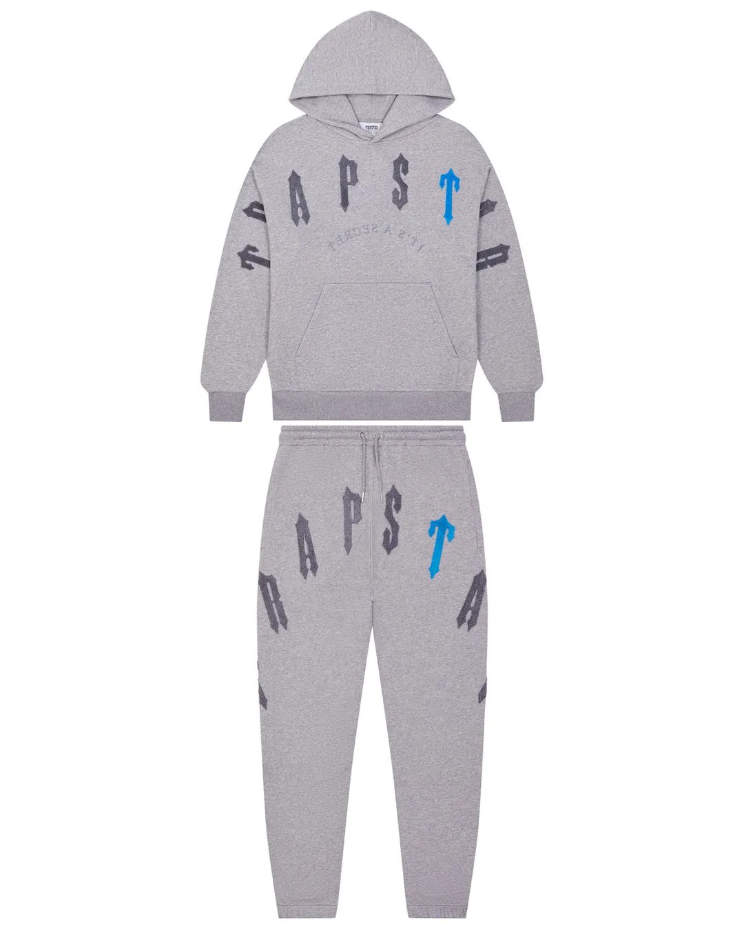 Grey Men\'s Trapstar Irongate Arch Chenille 2.0 Tracksuits, Trapstar London | 5073KAJMV