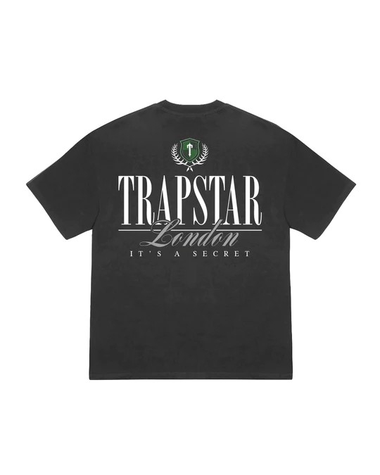 Grey Men\'s Trapstar Ts Crest 2.0 T-shirts, Trapstar London | 7861INFMP