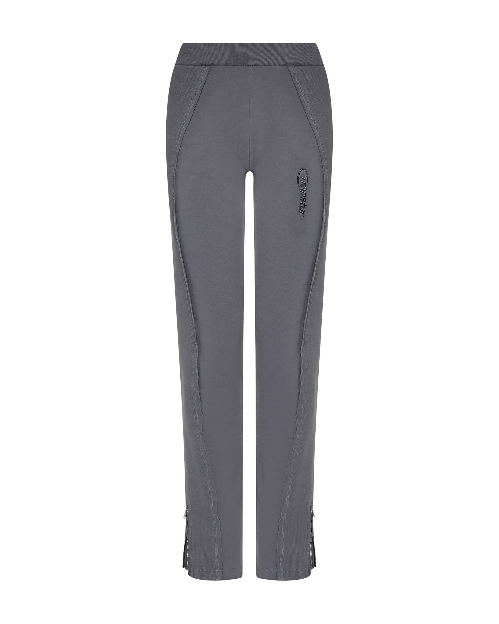 Grey Women\'s Trapstar Hyperdrive Rib Panel Track Pants, Trapstar London | 3964PCKET