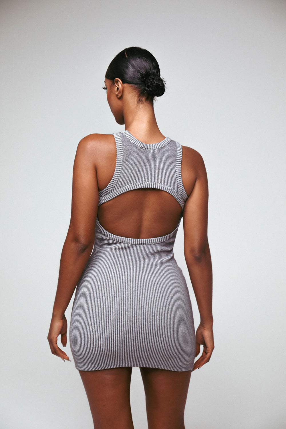 Grey Women's Trapstar Hyperdrive Two Tone Dress, Trapstar London | 1872ZTLQS