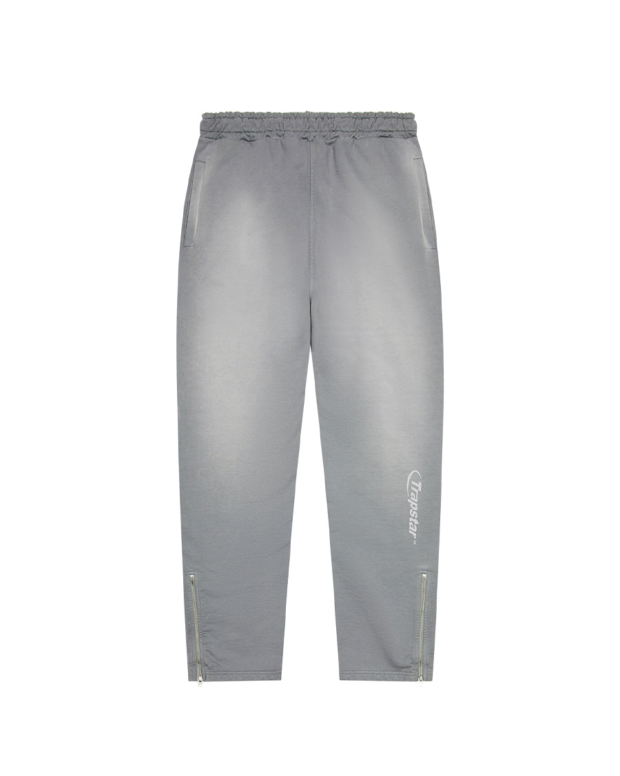 Grey / Cream Men\'s Trapstar Hyperdrive Spray Sweatpants, Trapstar London | 3208USQEW