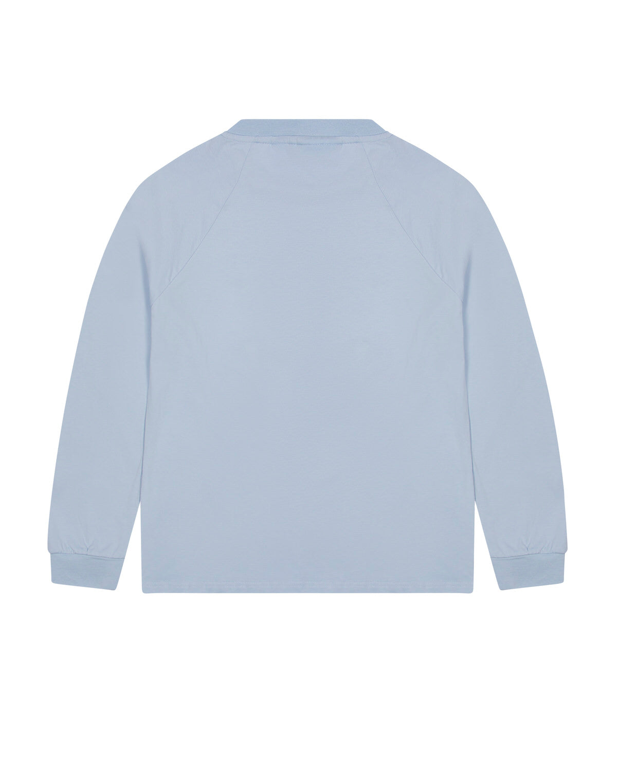 Light Blue Men's Trapstar Foundation LS T-shirts, Trapstar London | 9076YWNQD