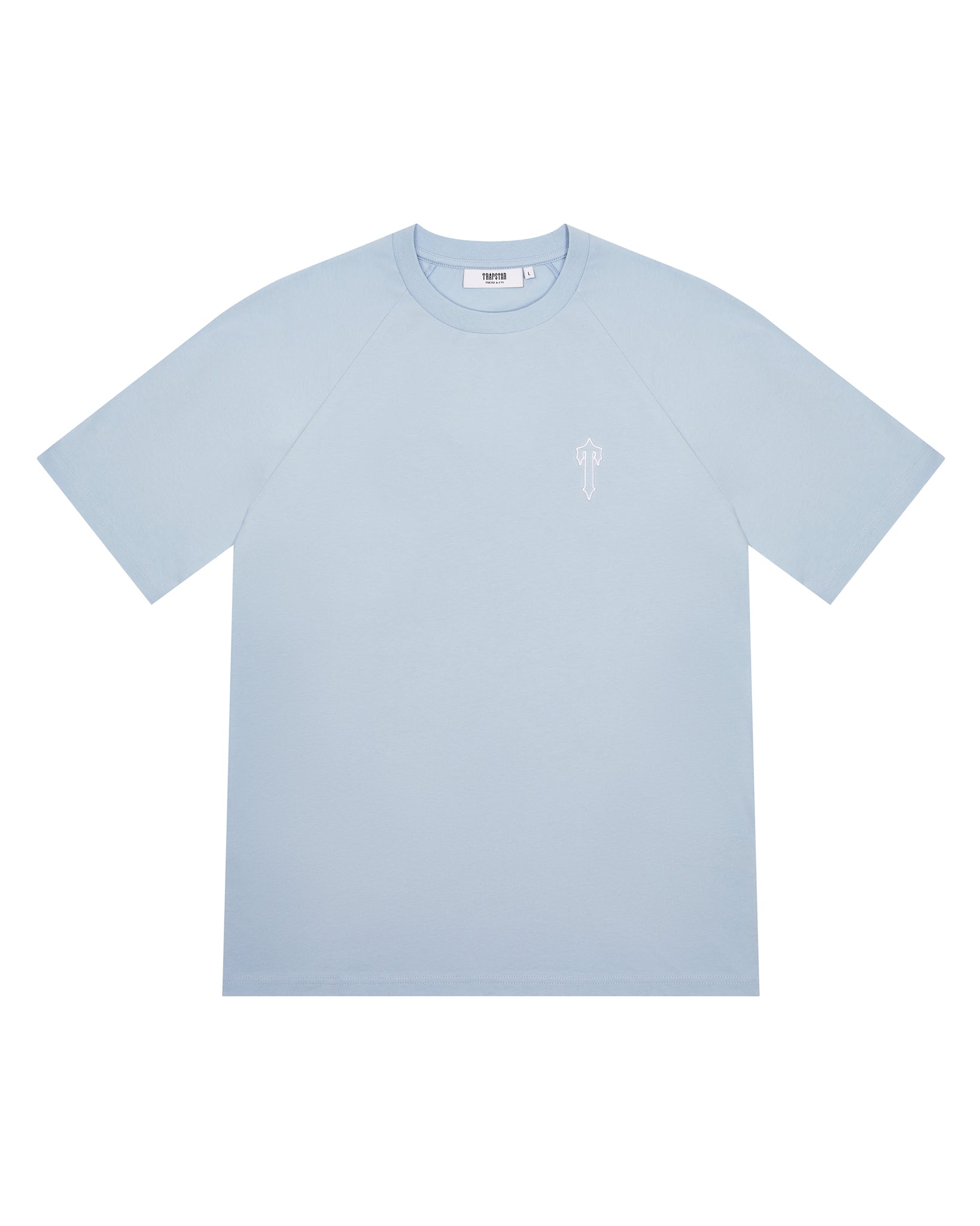 Light Blue Men\'s Trapstar Foundation T-shirts, Trapstar London | 3715VJQAZ