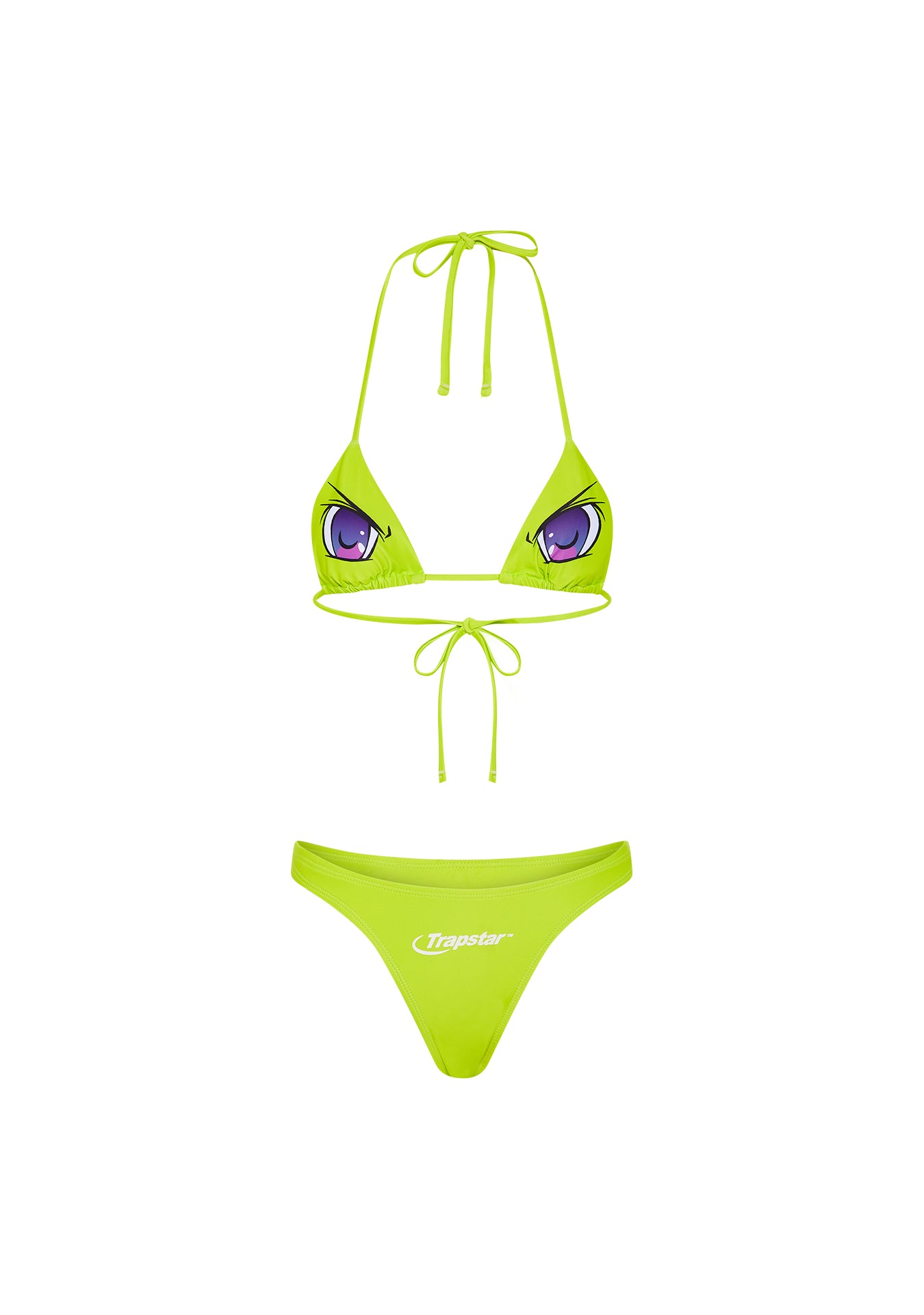 Light Green Women's Trapstar Anime Bikini Bottoms, Trapstar London | 9150ZKDCF