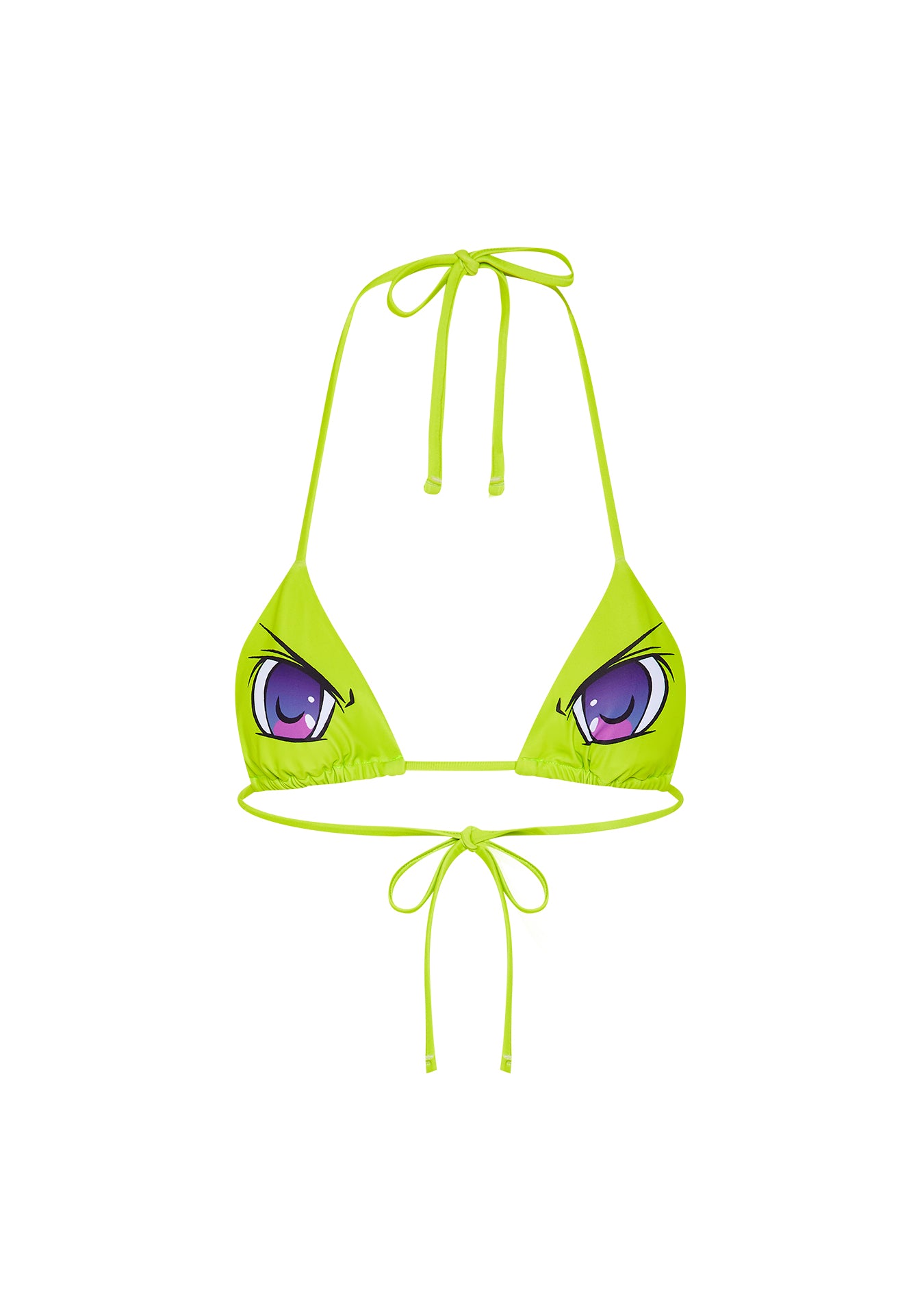 Light Green Women\'s Trapstar Anime Bikini Top, Trapstar London | 0174QFXWY