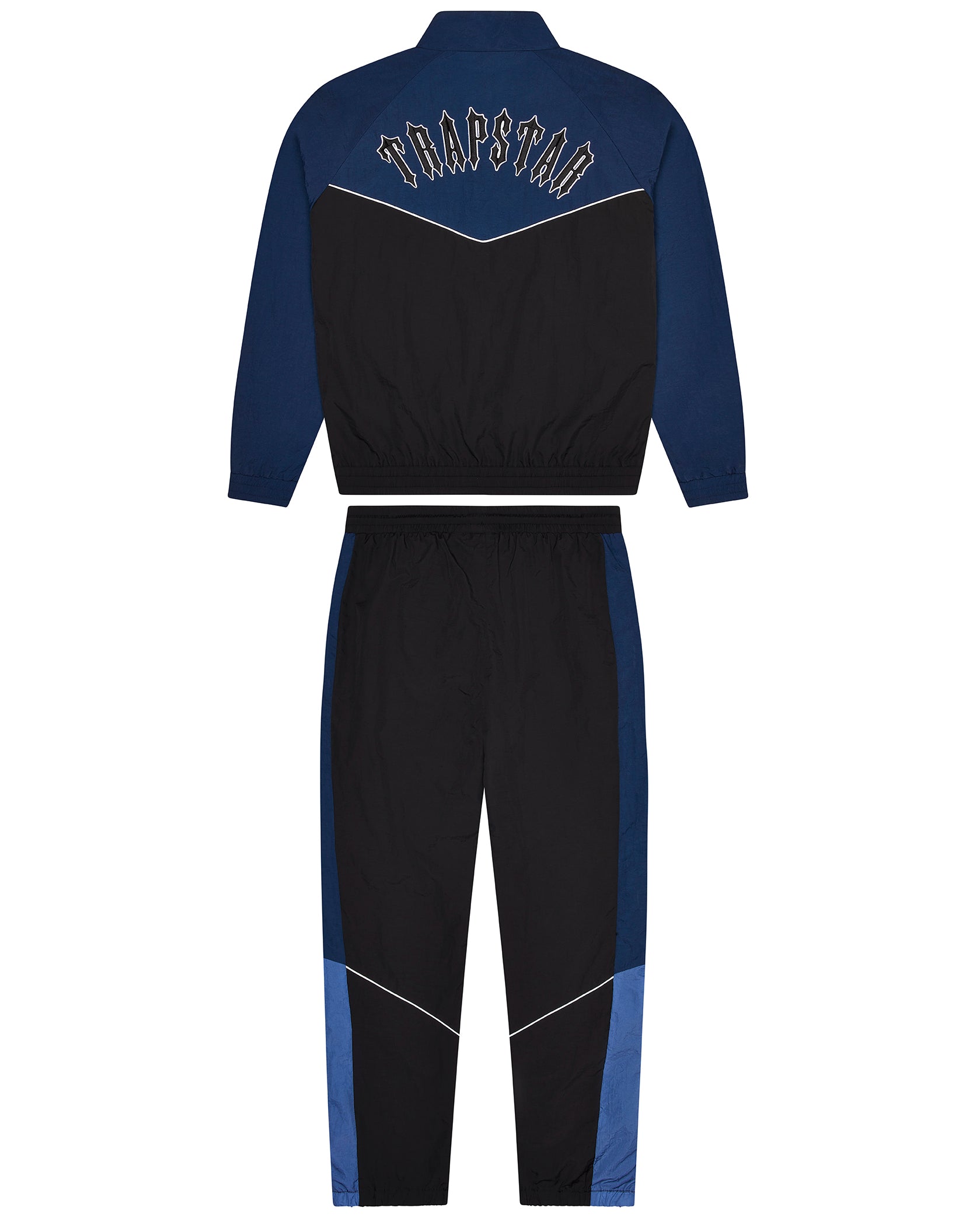 Navy Men's Trapstar Irongate T Shell Tracksuits, Trapstar London | 8596ITWAD