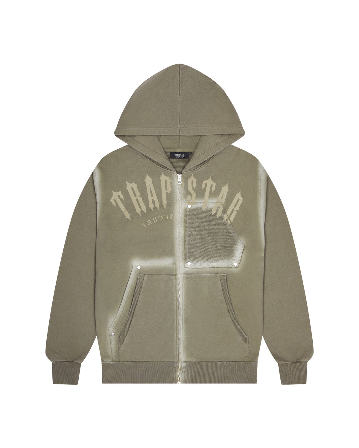 Olive Men's Trapstar Irongate Rivet 2.0 Tracksuits, Trapstar London | 5246XKDRE