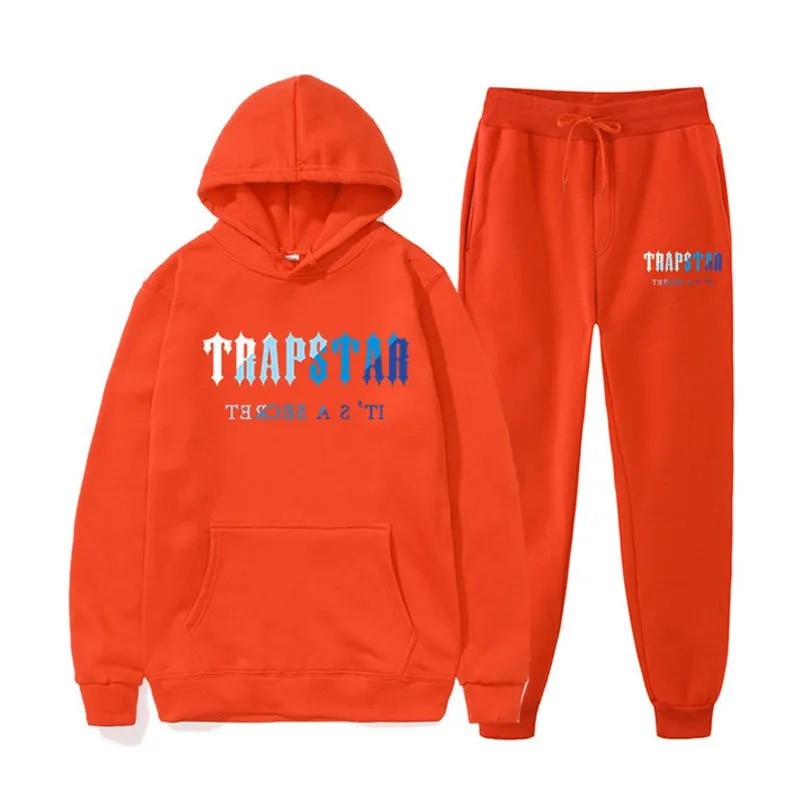 Orange Men\'s Trapstar It’s A Secret Tracksuits, Trapstar London | 9317ANITH