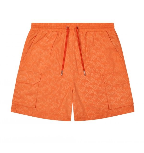 Orange Men\'s Trapstar London Monogram Shorts, Trapstar London | 2580HRDWI