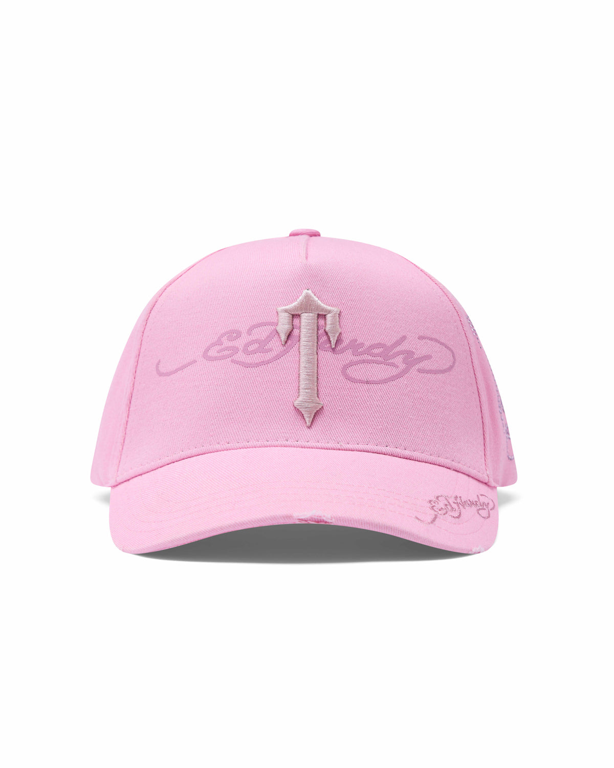 Pink Men\'s Trapstar x Ed Hardy Irongate T Caps, Trapstar London | 9284SMTCE