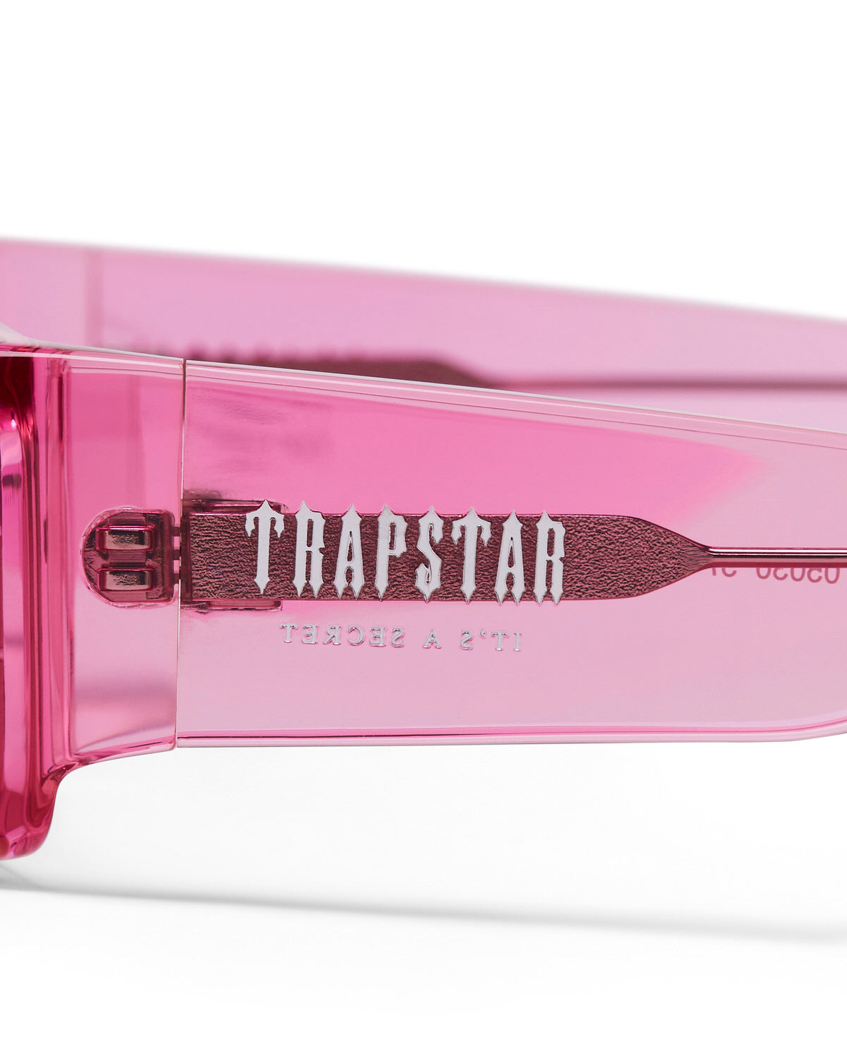 Pink Women's Trapstar Decoded Acetate Sunglasses, Trapstar London | 6423WSUIV