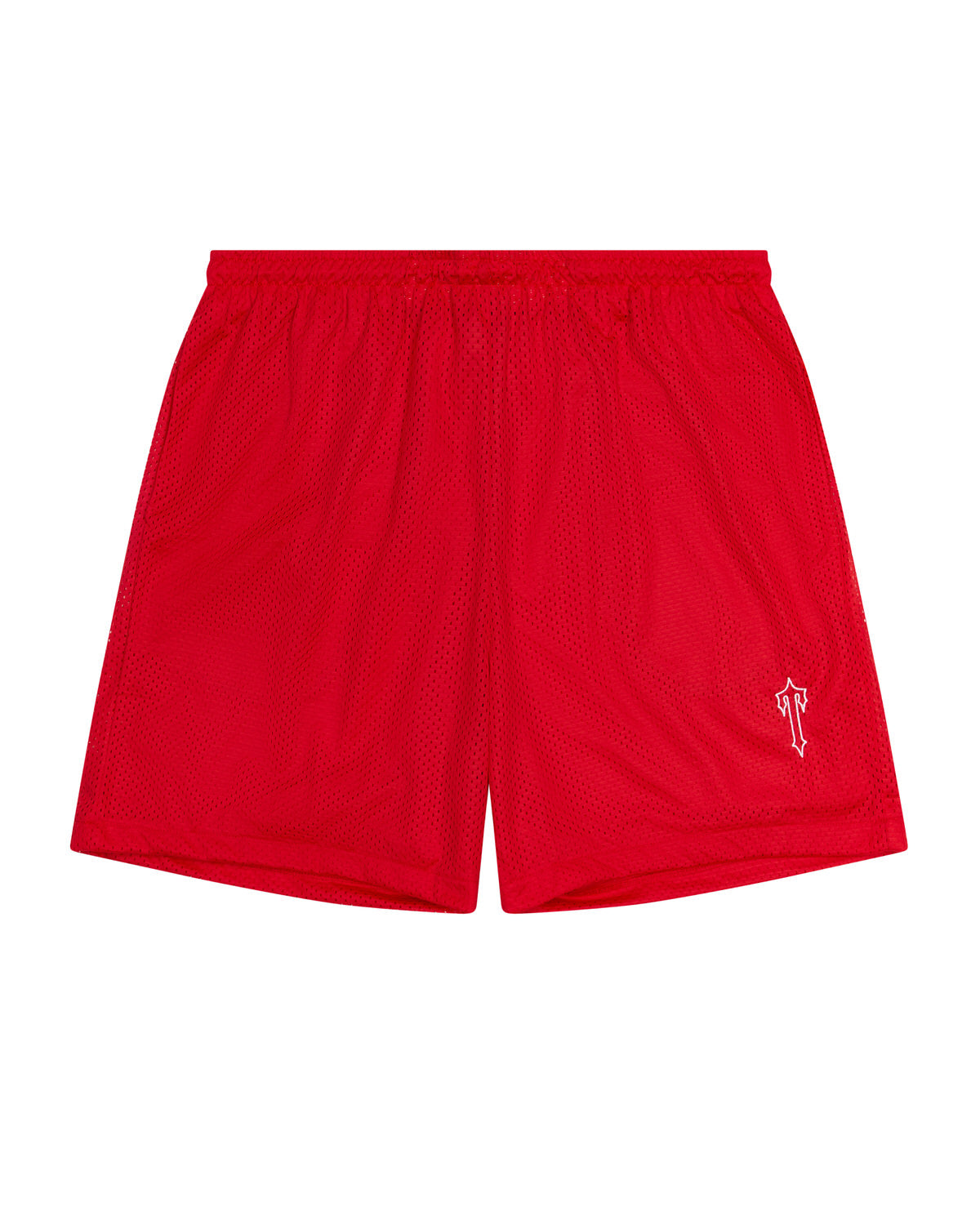 Red Men\'s Trapstar Irongate T Basketball Shorts, Trapstar London | 5632SWGKB