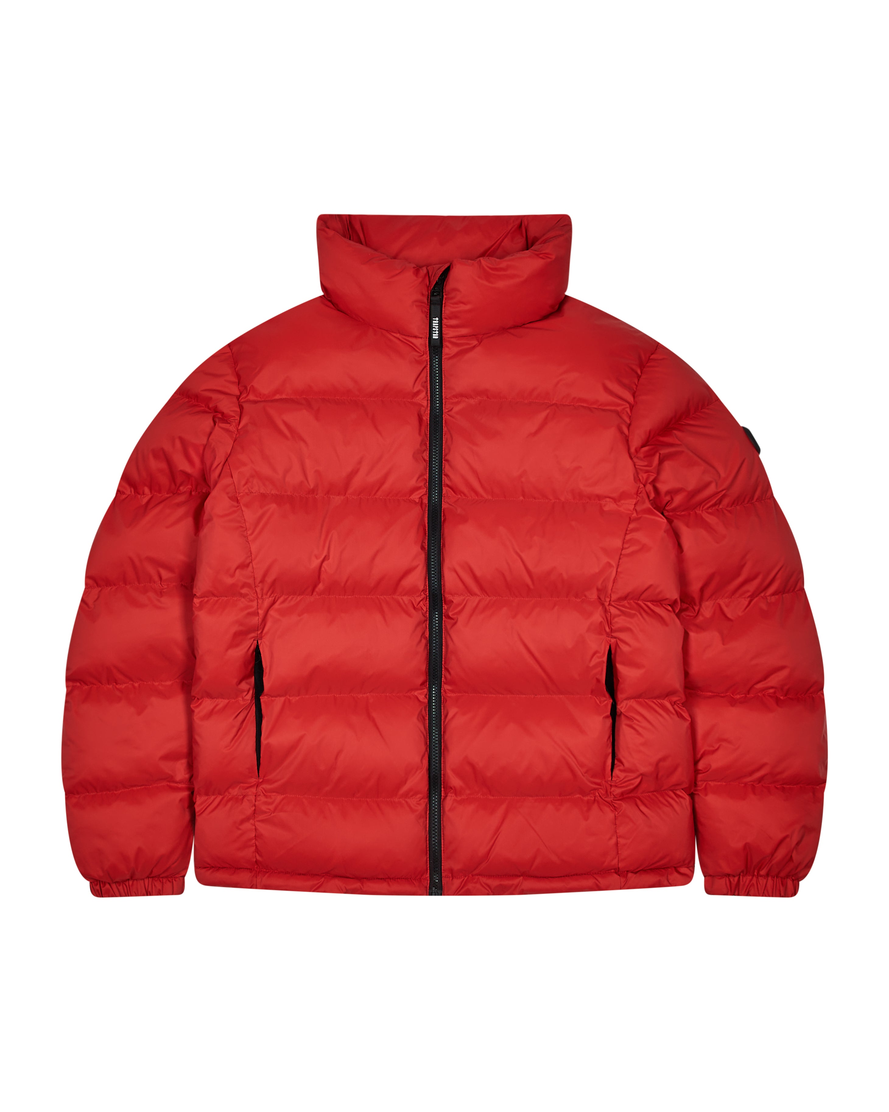 Red Men\'s Trapstar It’s A Secret Puffer Jackets, Trapstar London | 4308DZKIE