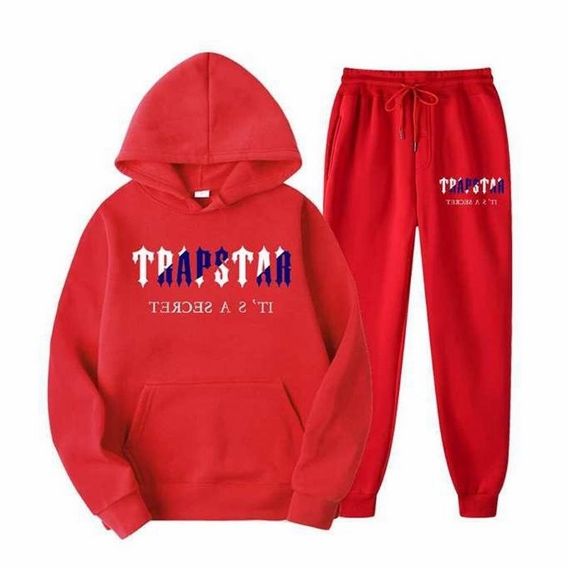 Red Men\'s Trapstar It’s A Secret Tracksuits, Trapstar London | 3185QTMUZ