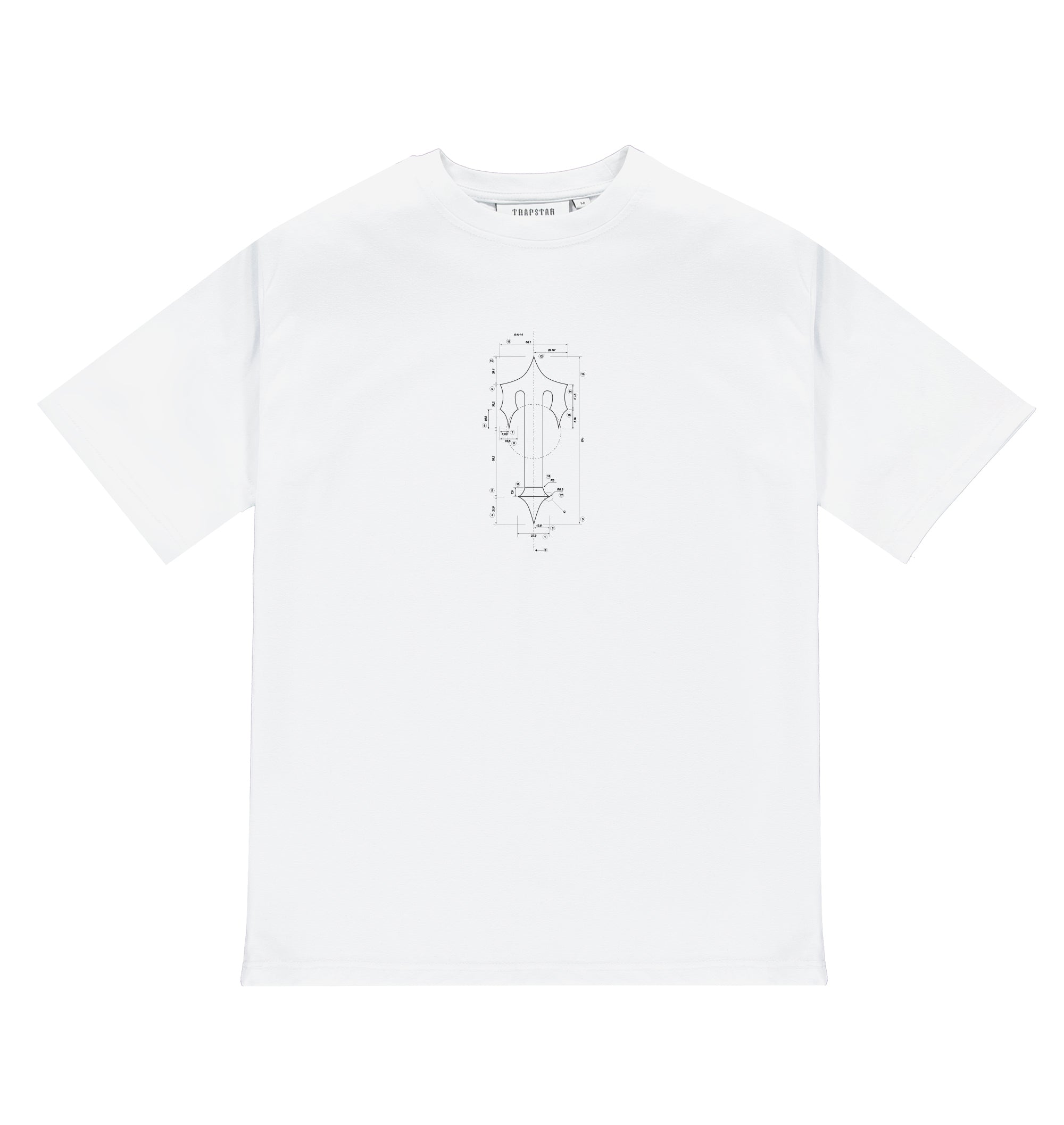 White Men's Trapstar DIY 3.0 T-shirts, Trapstar London | 6098MZTPO