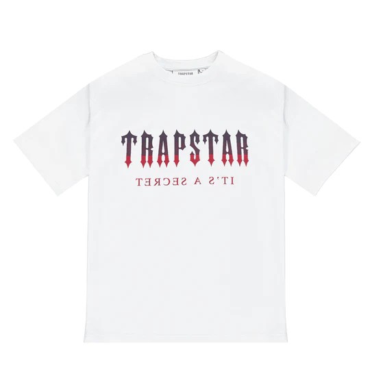 White Men\'s Trapstar Decoded T-shirts, Trapstar London | 2054ASQRL