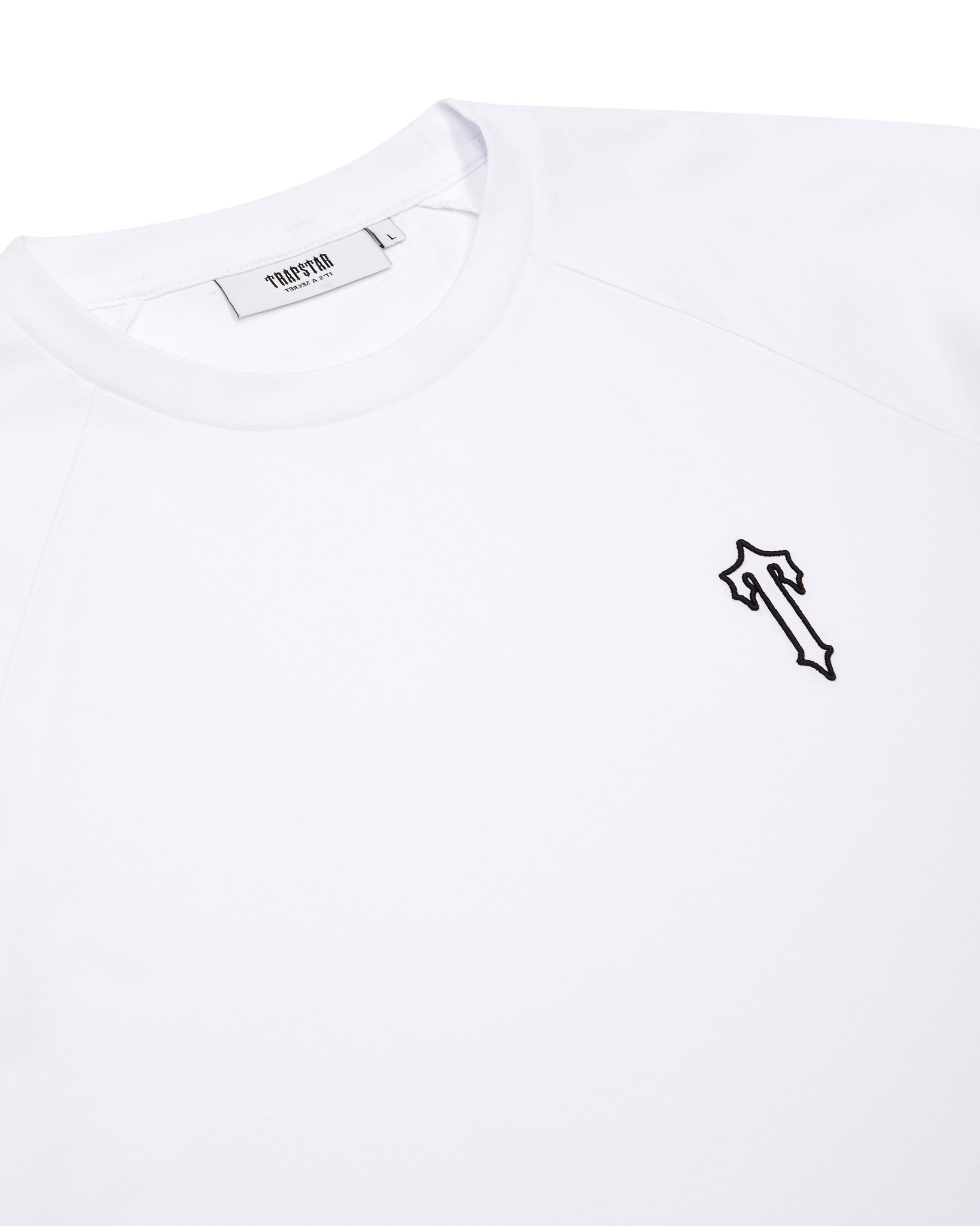 White Men's Trapstar Foundation LS T-shirts, Trapstar London | 3245WQGEX