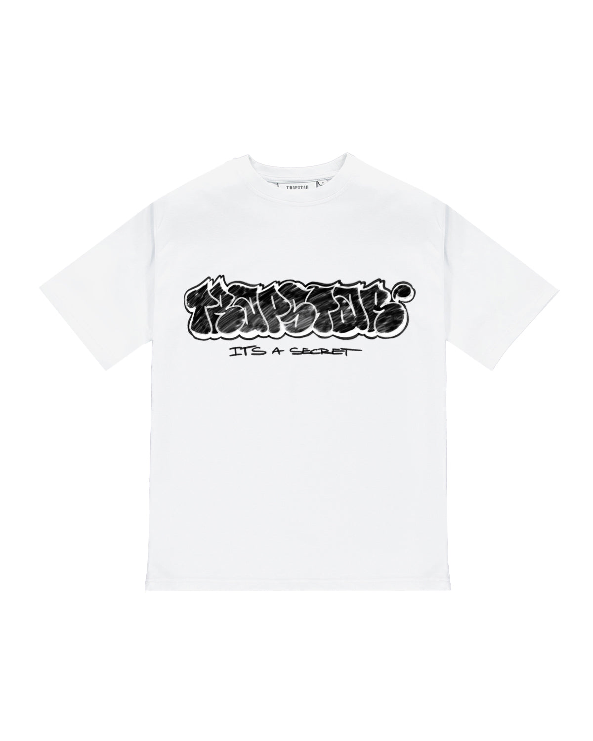 White Men\'s Trapstar Graffiti T-shirts, Trapstar London | 3769OVTIC